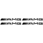 4 Stickers Logo AMG